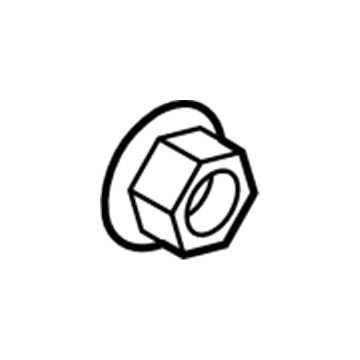 Ford -W520113-S442 Damper Nut