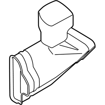 Ford FR3Z-9F763-B Inlet Duct, Front