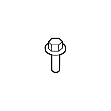 Ford -W505424-S450B Front Extension Screw