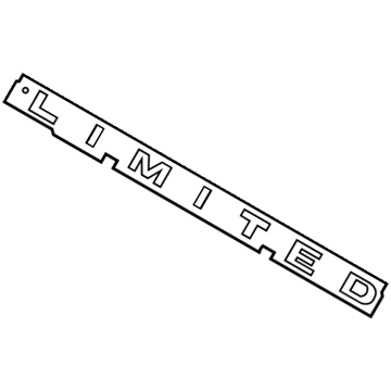Ford 8L3Z-8442528-A Nameplate