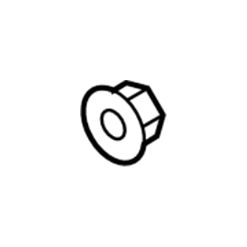 Mercury -W708176-S437 Exhaust Manifold Nut