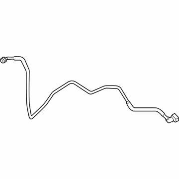 Ford Transit-350 Crankcase Breather Hose - LK4Z-9D667-G