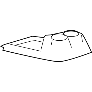 Ford 4L3Z-1504567-AAA Top Finish Panel, Rear