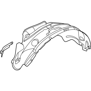 Ford M2DZ-16102-A Fender Liner