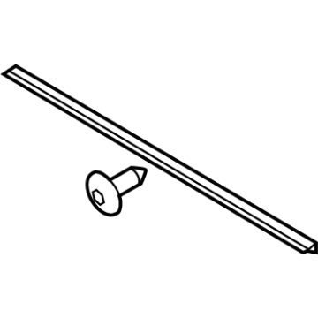 Ford ML3Z-25403B54-A Front Panel Seal, Rear Lower