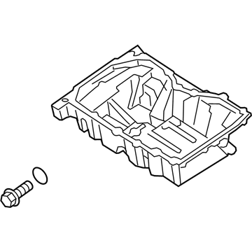 Lincoln Nautilus Oil Pan - K2GZ-6675-D