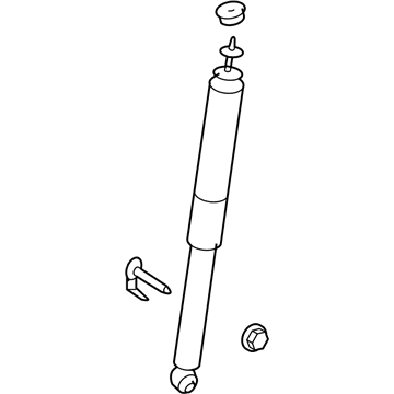 Ford 8T4Z-18125-A Shock Absorber, Rear