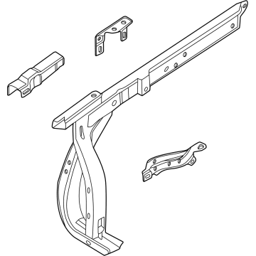 Ford MB3Z-16C274-G Upper Rail Assembly