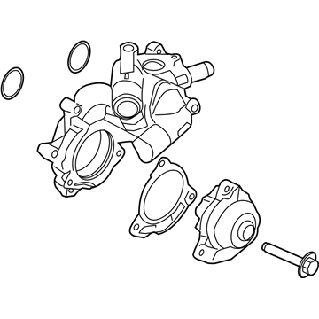 Ford 9L8Z-8501-C Water Pump Assembly