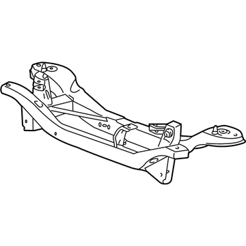 2001 Ford Focus Axle Beam - 3S4Z-5035-B