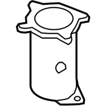 Ford 7T4Z-5E213-A Catalytic Converter, Front Driver Side