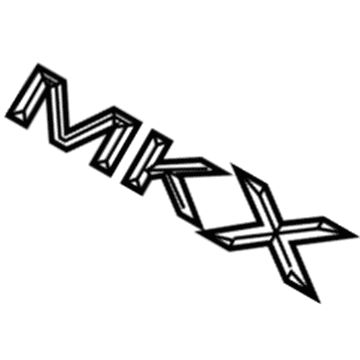 Ford 7A1Z-7842528-A Nameplate, Front