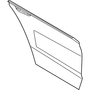 Ford DS7Z-5424700-A Outer Panel, Rear Passenger Side