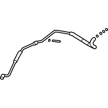 Mercury A/C Hose - 7L2Z-19835-LA