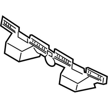 Ford AE8Z-8A284-BA Lower Reinforcement