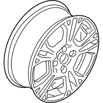 Ford Fiesta Spare Wheel - C1BZ-1007-A