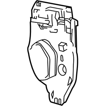 Lincoln LS Door Handle - XW4Z-5421819-BA