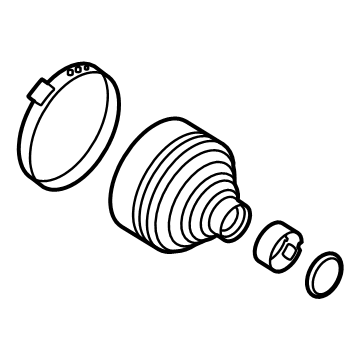 Lincoln CV Boot - LX6Z-3B436-BB