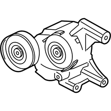 Ford BB3Z-6A228-A Belt Tensioner, Passenger Side