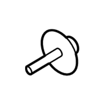 Ford -W702413-S307 Emblem Screw