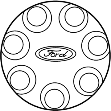 2004 Ford F-150 Heritage Wheel Cover - F85Z-1130-CA