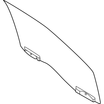 Ford PC3Z-1521411-A Door Glass, Driver Side