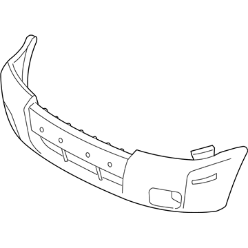Mercury 5E6Z-17D957-ABPTM Bumper Cover