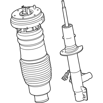 Lincoln Shock Absorber - LC5Z-18124-X