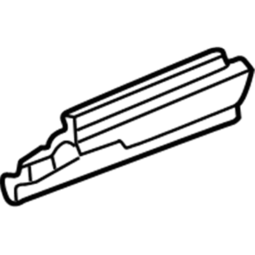 Ford F2UZ-15106A96-A Floor Reinforcement, Passenger Side
