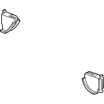 Ford F7UZ-15101C11-AF Extension, Front Driver Side