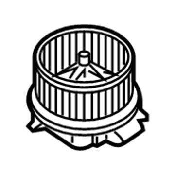 Ford FL3Z-19805-E Blower Motor, Front