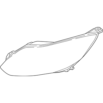 2013 Ford Focus Headlight - CM5Z-13008-S