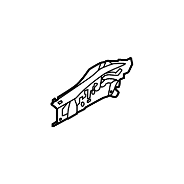 Ford LX6Z-7811250-B Front Reinforcement, Rear Passenger Side