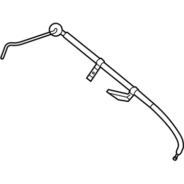 Mercury Power Steering Hose - 7F9Z-3A719-C