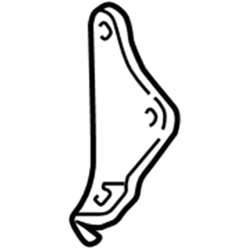 Ford 7C3Z-3E652-B Damper Bracket