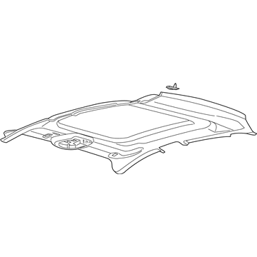 Lincoln DP5Z-5451916-CA Headliner