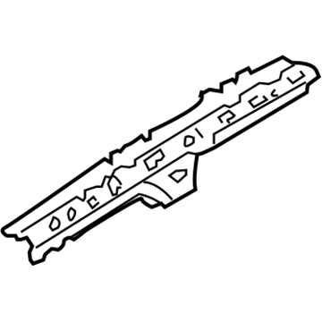 Ford AL8Z-78513A30-A Inner Rail, Passenger Side