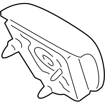 Ford BE8Z-54043B13-AA Driver Inflator Module