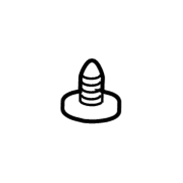 Ford -W711412-S300 Side Reinforcement Retainer Nut
