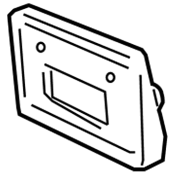 Ford 2L2Z-17A387-AAA License Bracket