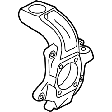 2009 Ford Flex Steering Knuckle - 8A8Z-3K185-A