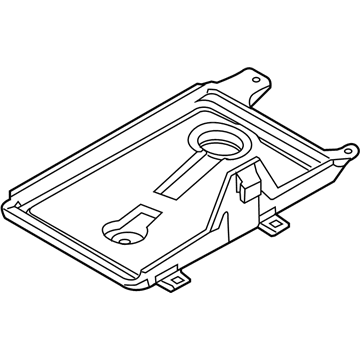 2007 Lincoln MKZ Battery Tray - 7H6Z-10732-A