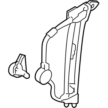 Mercury 6L8Z-7827001-BA Window Regulator