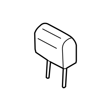 Lincoln FA1Z-58611A08-AL Headrest