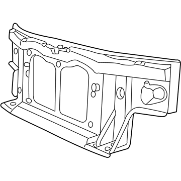 Mercury Mountaineer Radiator Support - 5L2Z-16138-A