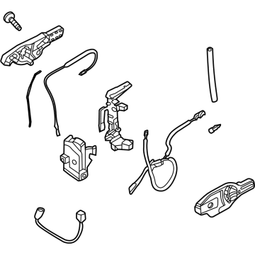 Ford Door Latch Assembly - LB5Z-78219A65-P