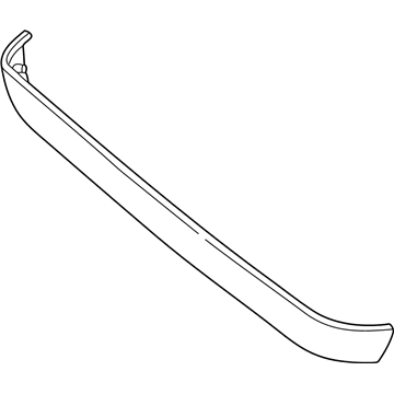 Ford E-350 Econoline Club Wagon Bumper - F2UZ-17K835-AAA