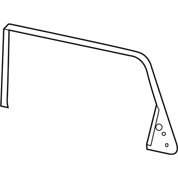 Ford Explorer Sport Door Moldings - F67Z-9820492-AAA