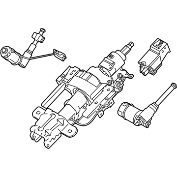 Lincoln Steering Column - NL7Z-3C529-B