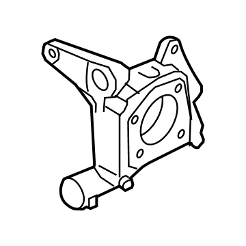 Ford DG9Z-5B758-A Knuckle, Rear Passenger Side